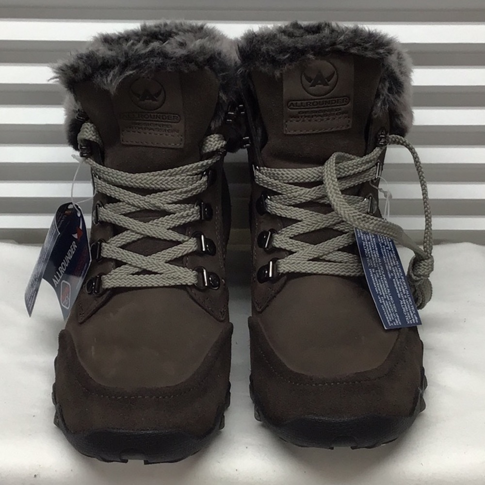 Allrounder by Mephisto 'Nabuka-Tex' brown sude boots size 7
